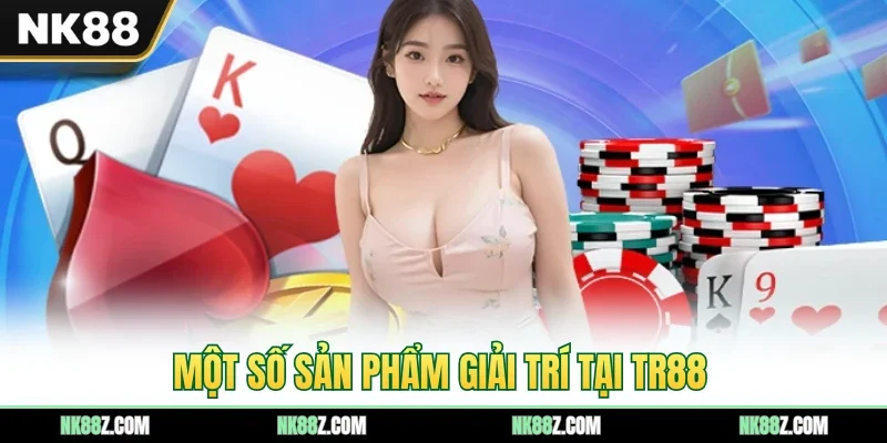 Một số sản phẩm giải trí tại TR88
